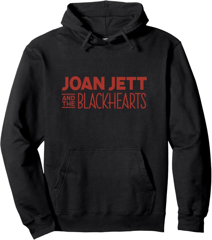 Amazon.com: Joan Jett and the Blackhearts - Logo Pullover Hoodie